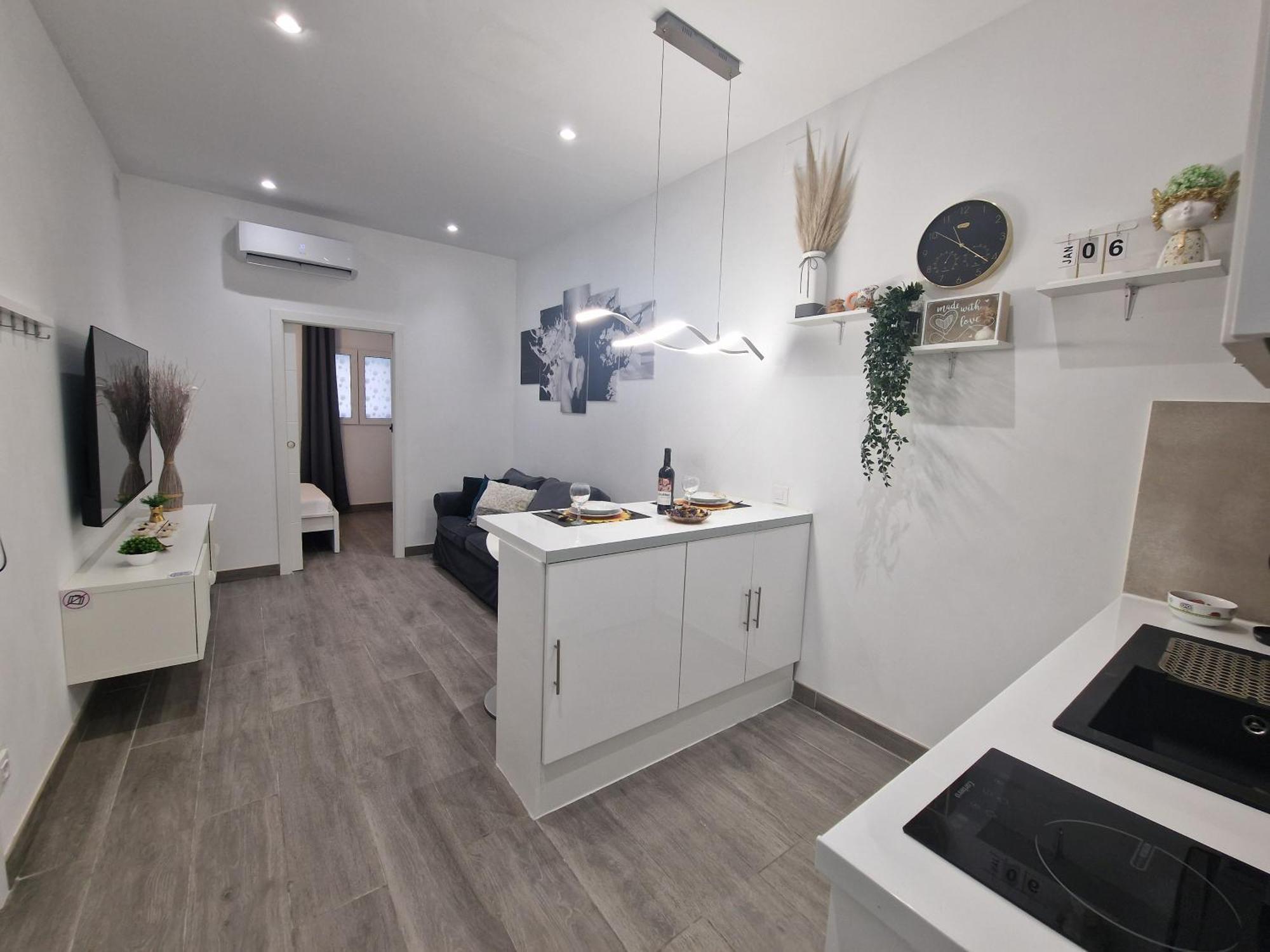Barcelona, Apartamento De 1 Habitacion Lägenhet L'Hospitalet de Llobregat Exteriör bild